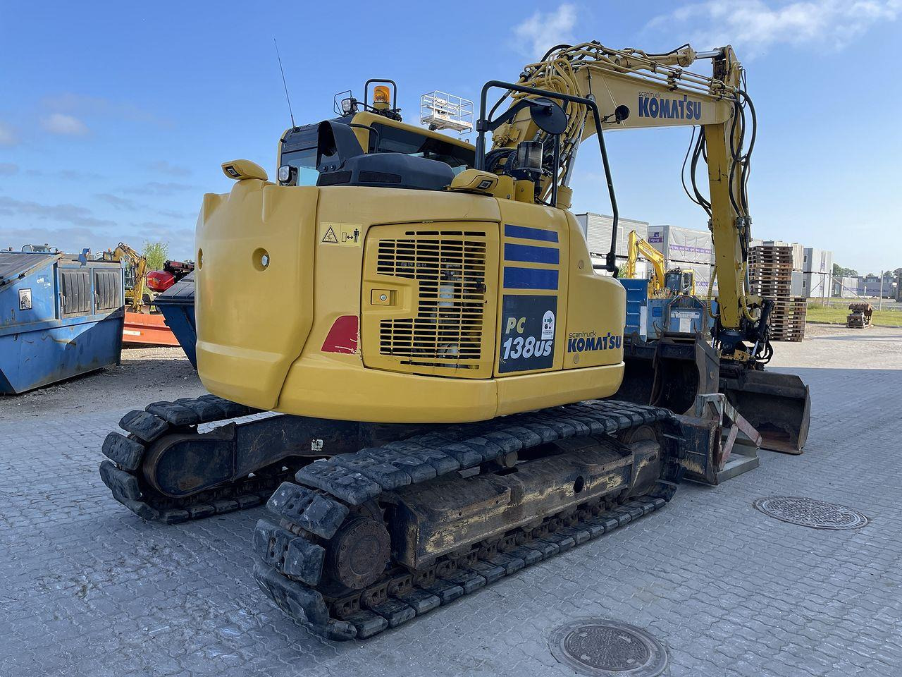 Bæltegravemaskine Komatsu PC138US-11
