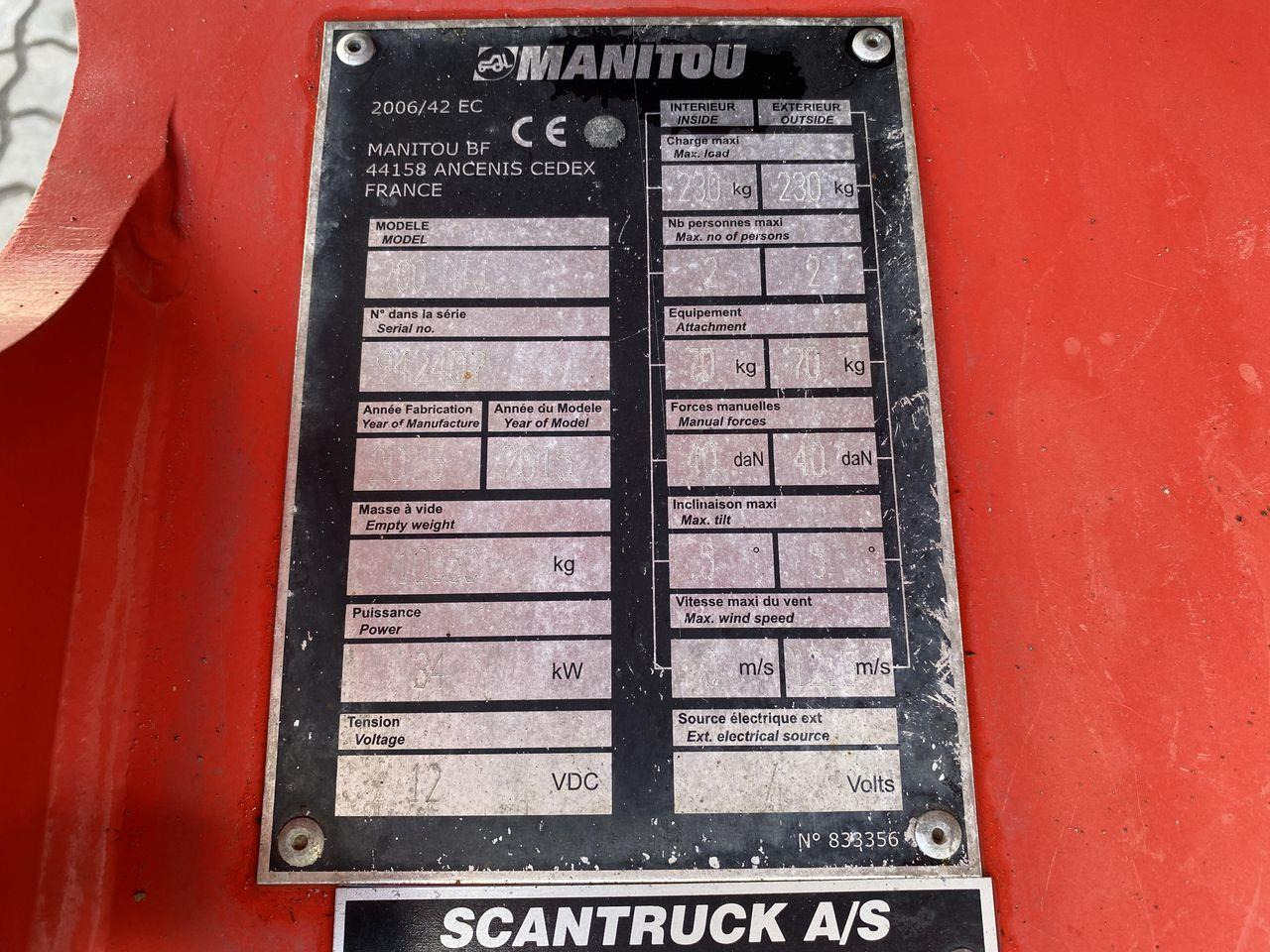 Bomlift Manitou 200ATJ RC