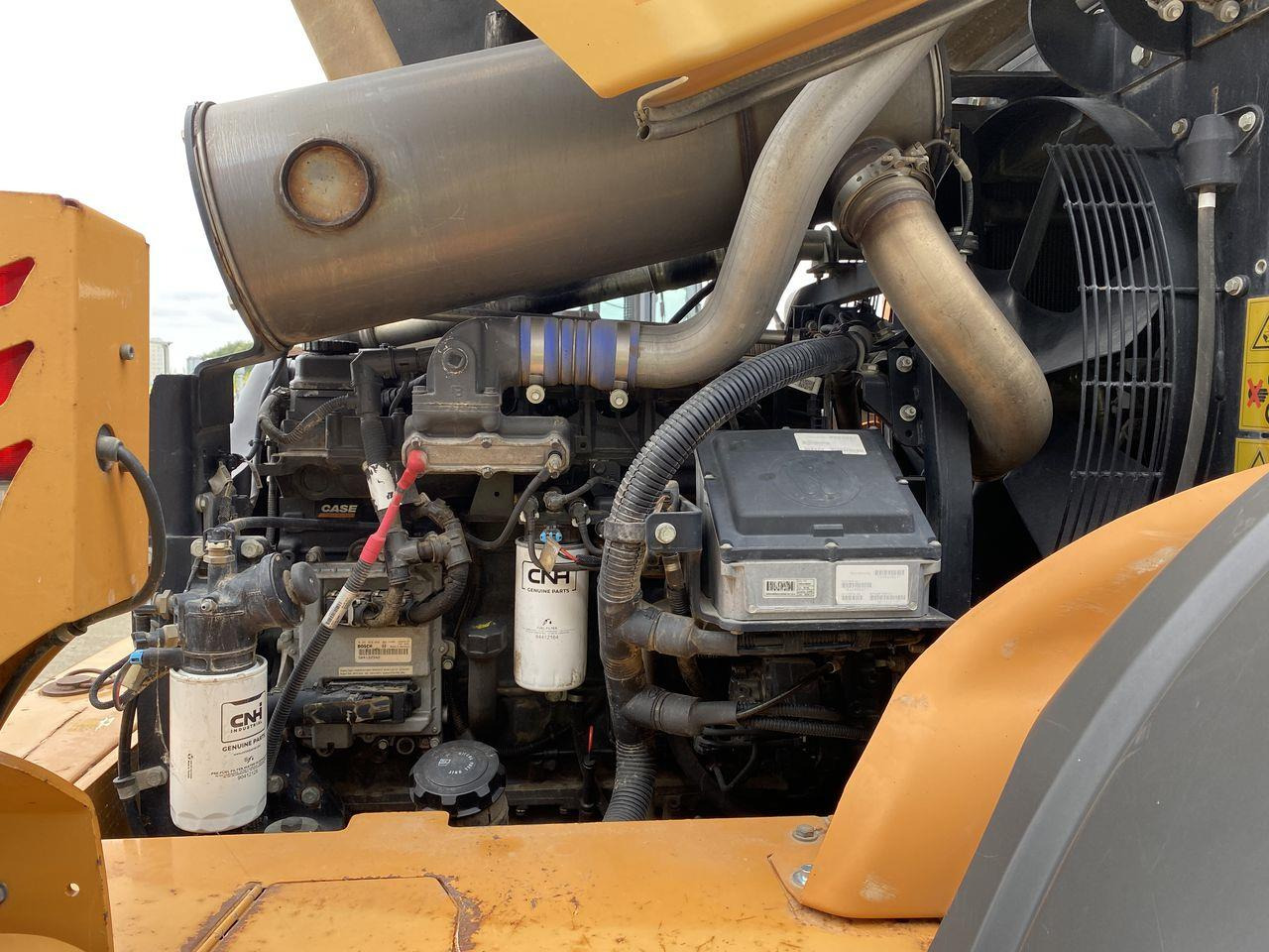 Gummihjulslæsser Case 721F