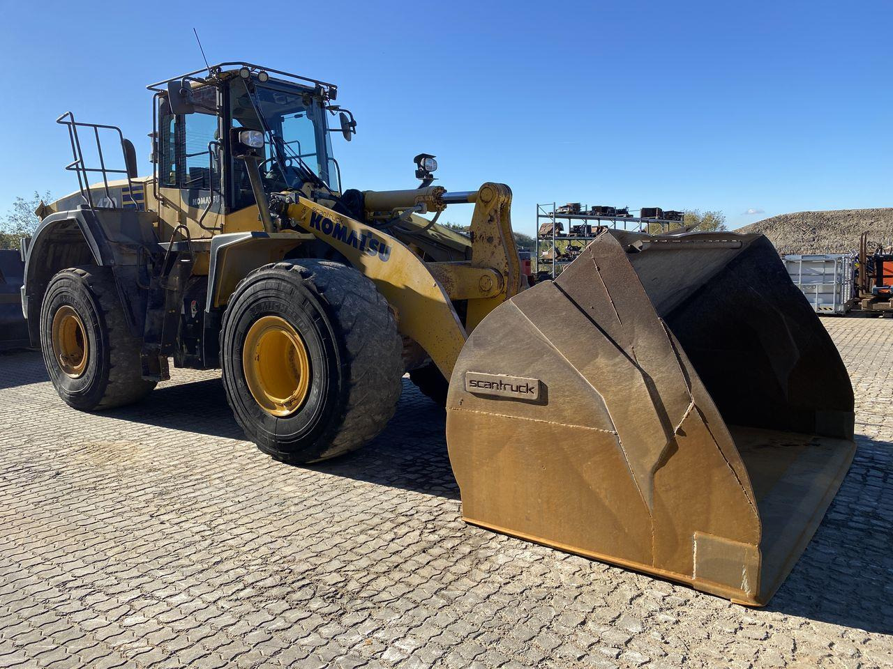 Gummihjulslæsser Komatsu WA470-7