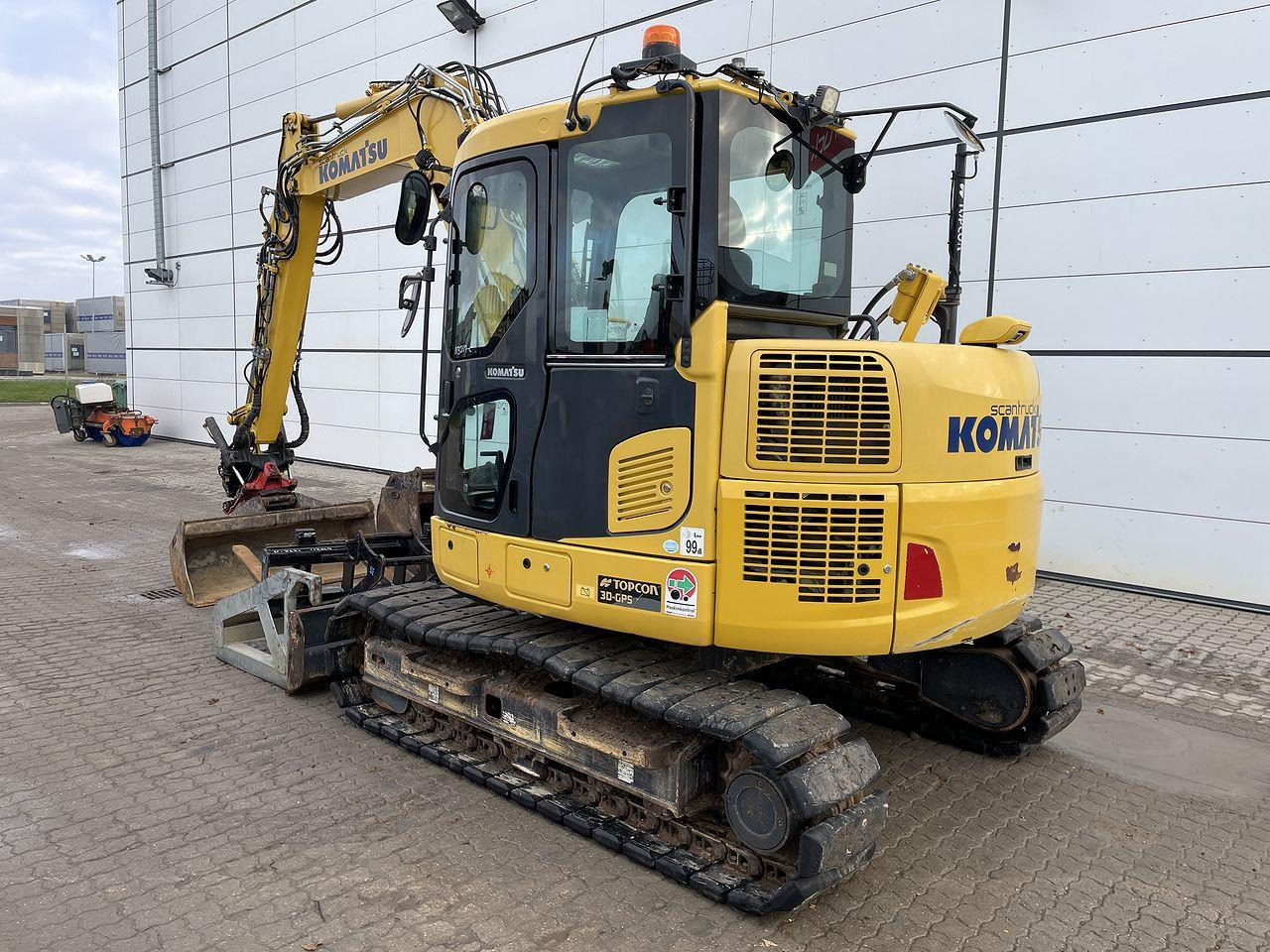Minigravemaskine Komatsu PC88MR-10