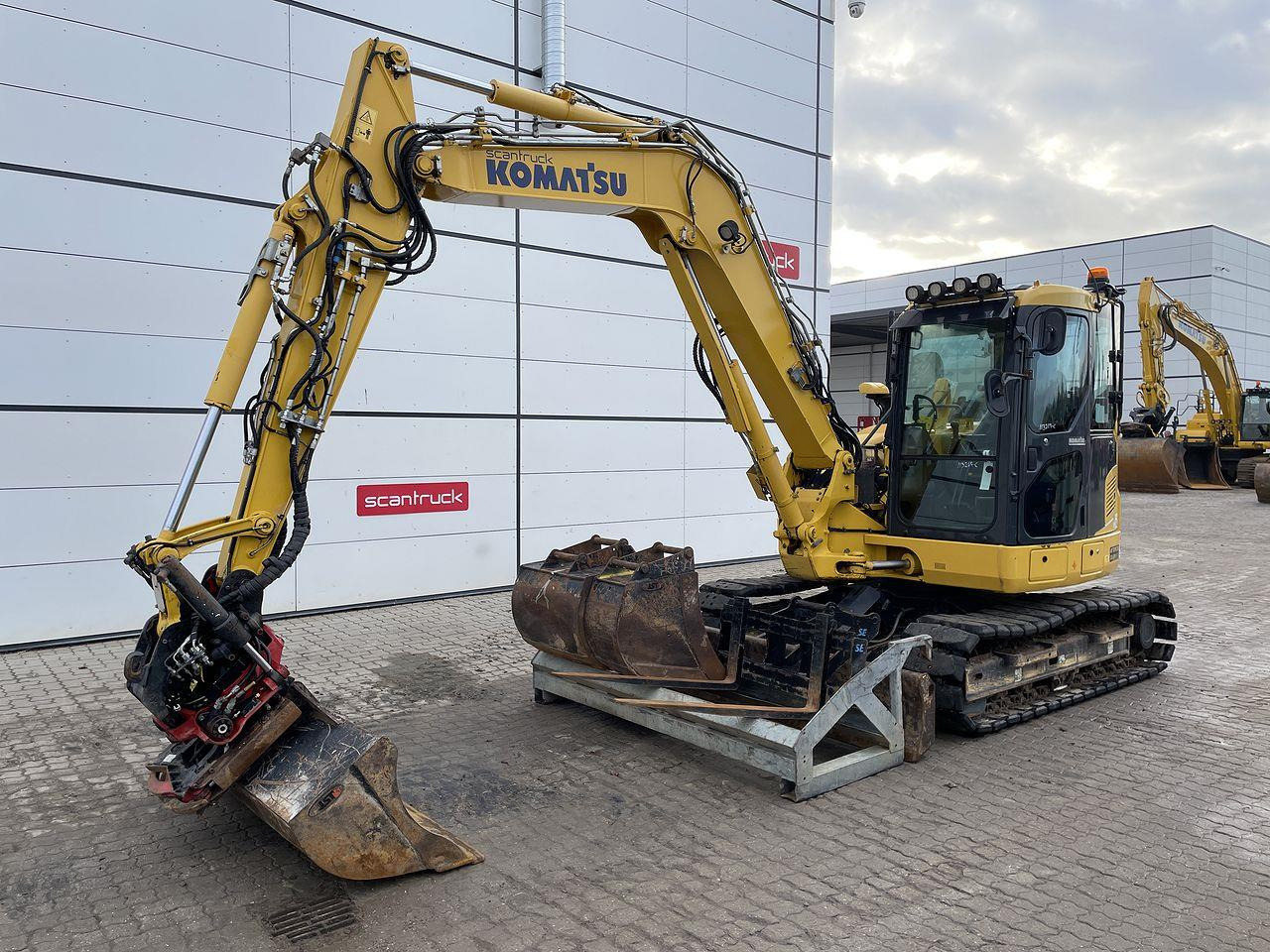 Minigravemaskine Komatsu PC88MR-10