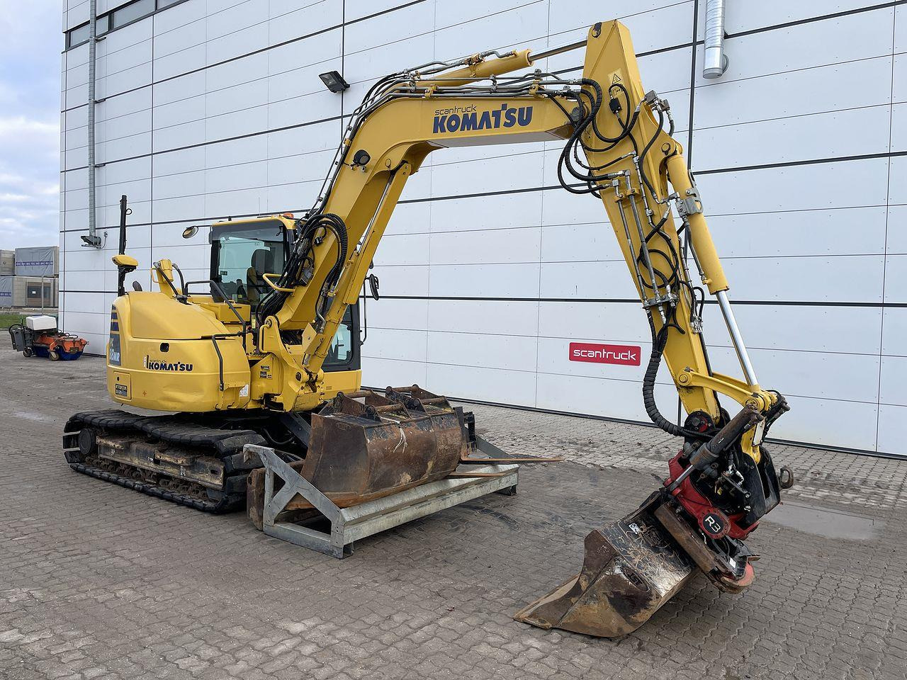 Minigravemaskine Komatsu PC88MR-10