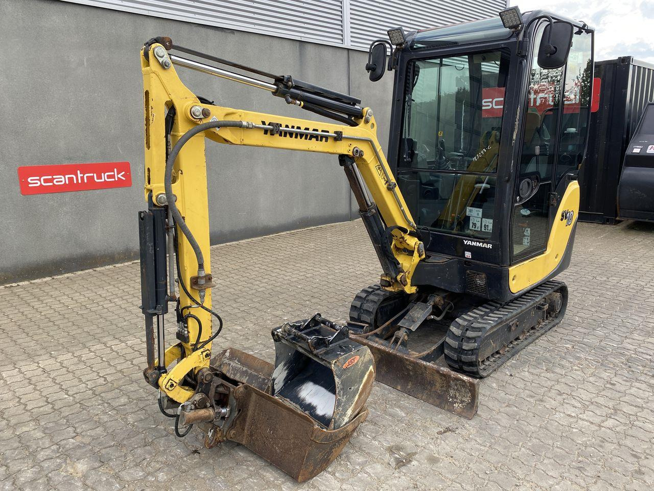 Minigravemaskine Yanmar SV18