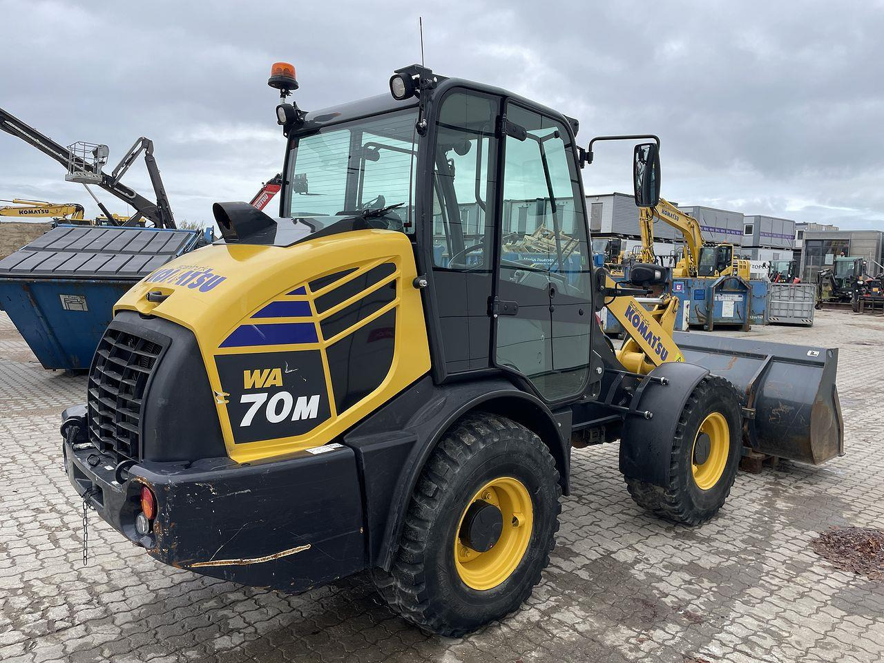 Minilæsser Komatsu WA70M-8EO