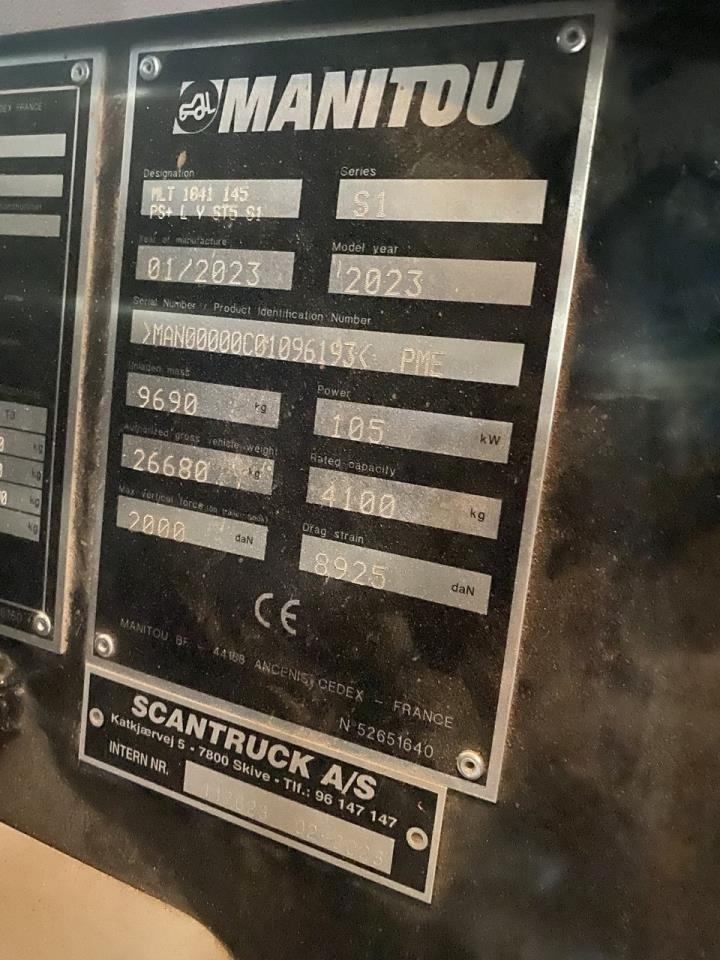 Teleskop truck Manitou MLT1041-145PS+ L ELITE ST5