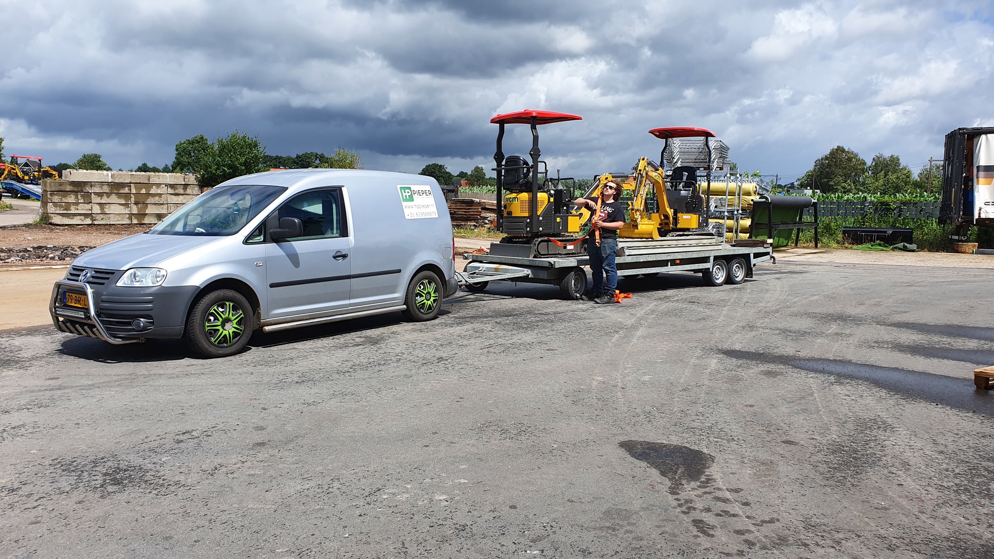 Handelsonderneming pieper - Entreprenørmaskiner - diesel undefined: billede 4