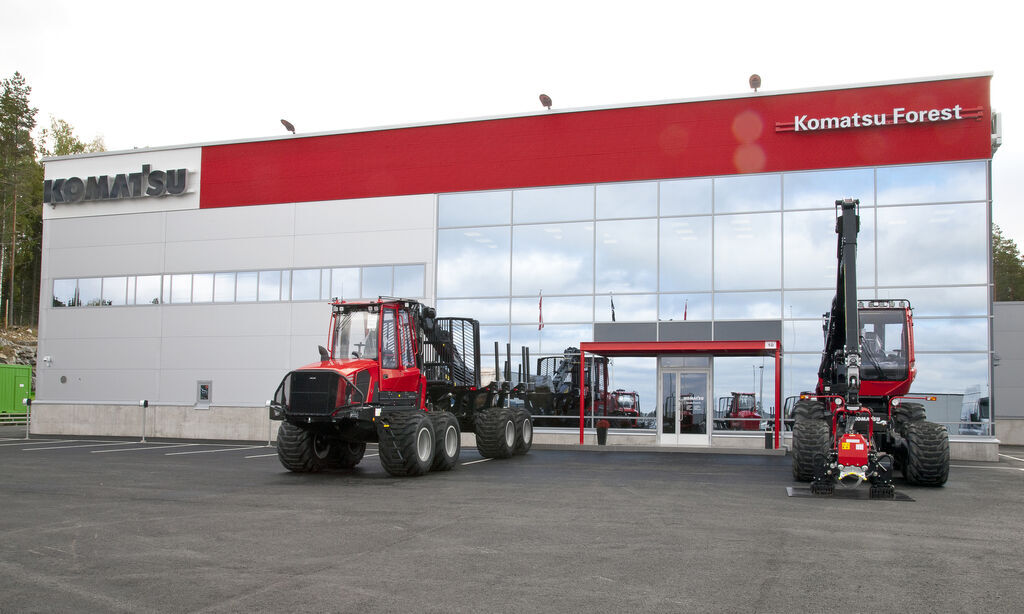 Komatsu Forest Oy - Skovningsmaskiner - År: 2017, luft konditioner undefined: billede 1