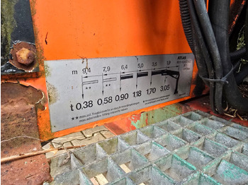 Lastbil kroghejs, Lastbil med kran Kran Ladekran Atlas 60.1 - 6,5 / A2 Abrollcontai: billede 3 Lastbil kroghejs, Lastbil med kran Kran Ladekran Atlas 60.1 - 6,5 / A2 Abrollcontai: billede 3