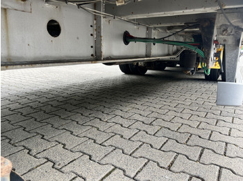 Nedbygget platform sættevogn til transportering tungemaskiner Möslein STO 3 Schwebheim  3 Achs Satteltieflader: billede 2