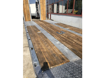 Ny Nedbygget platform påhængsvogn til transportering tungemaskiner Möslein T3-6,60 VB F  3 Achs Tieflader- Anhänger, Verbreiterung: billede 5