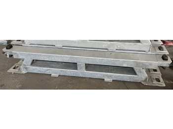 Nedbygget platform sættevogn MÜLLER MITTELTAL