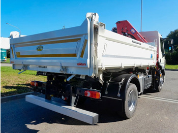 Ny Tipvogn lastbil, Lastbil med kran DAF LF 290 16t Meiller Krankipper Tageszulassung DAF LF 290 16t Meiller Krankipper Tageszulassung: billede 5