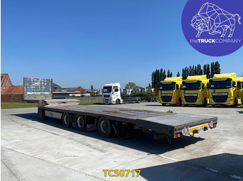 Nedbygget platform sættevogn FLIEGL