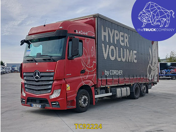 Lastbil med presenning MERCEDES-BENZ Actros 2548