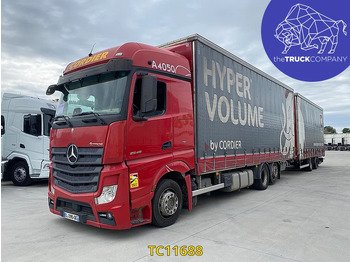 Lastbil med presenning MERCEDES-BENZ Actros 2648
