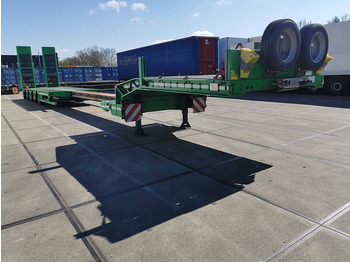 Nedbygget platform sættevogn Faymonville 4 AXLE LOW BED EXTENDABLE RAMPS: billede 3 Nedbygget platform sættevogn Faymonville 4 AXLE LOW BED EXTENDABLE RAMPS: billede 3