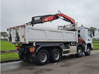 Tipvogn lastbil, Lastbil med kran Mercedes-Benz AROCS 3243 FASSI F175A023: billede 3