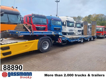 Nedbygget platform sættevogn FLIEGL