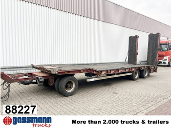 Nedbygget platform påhængsvogn GOLDHOFER