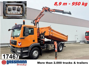 Tipvogn lastbil MAN TGM 18.290