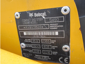 Skridstyret minilæsser Bobcat S450: billede 4 Skridstyret minilæsser Bobcat S450: billede 4