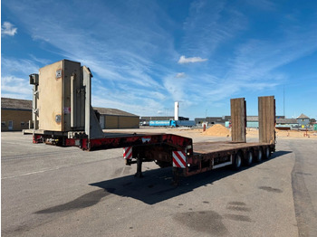 Nedbygget platform sættevogn FAYMONVILLE