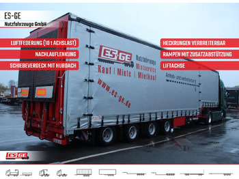 Nedbygget platform sættevogn DINKEL