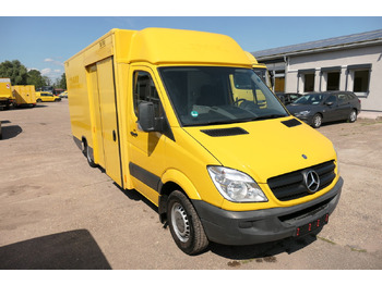 Varebil med kasse MERCEDES-BENZ SPRINTER 310 CDI MAXI EURO-5 KOFFER REGALE KAMER: billede 3