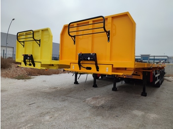 Ny Åben sættevogn til transportering træ SINAN TANKER-TREYLER FlatBed - Special Platform: billede 4 Ny Åben sættevogn til transportering træ SINAN TANKER-TREYLER FlatBed - Special Platform: billede 4