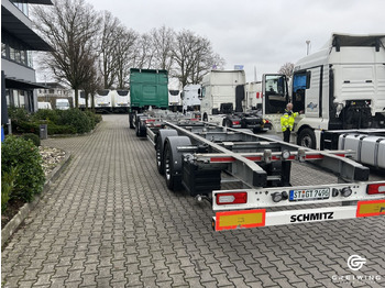 Containerbil/ Veksellad påhængsvogn Schmitz Cargobull ZWF 18/L-20' MIDI: billede 3