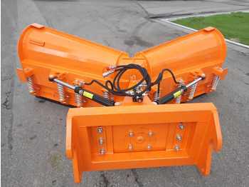 Sneplov Schneeschild Vario 2,9m Schneepflug Schlepper Teleskoplader Deutz: billede 5