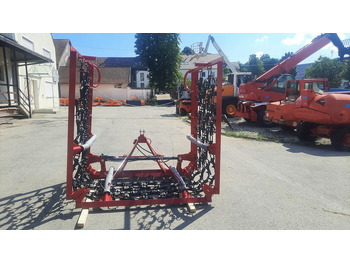 Ny Græsharve Wiesenegge 6 - 8m Wiesenstriegel Wiesenschleppe Traktor John deer: billede 3