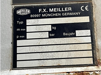 Dumper IVECO-MAGIRUS TRACKER AD450TW 4 Achs Muldenkipper Meiller: billede 4