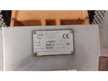 Lufthavnsudstyr Towbar J-TOW170 JMS: billede 2 Lufthavnsudstyr Towbar J-TOW170 JMS: billede 2