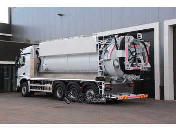 Slamsugemaskine Mercedes-Benz Arocs Amphitec Vortex 11000 Saugbagger: billede 3