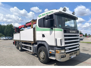 Lastbil med lad SCANIA 144