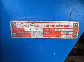 Asfaltudlægningmaskine, Anhænger Asphaltkocher Bathe Asphaltkocher ca. 4m³, 4x VORHANDEN!: billede 3