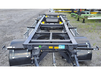 Ny Kroghejsvogn/ Skip loader anhænger PS2H M3 PS2H M3 Schlitten-Abrollanhänger: billede 5