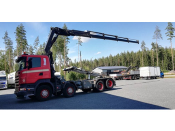 Lastbil med kran SCANIA R 420