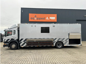 Lastbil Scania P230 TOP: multifunct. ruimte met airco (camper?), 22kVA generator, hydr. steunpoten, beloopbaar dak, keuken, APK 10-2026: billede 2 Lastbil Scania P230 TOP: multifunct. ruimte met airco (camper?), 22kVA generator, hydr. steunpoten, beloopbaar dak, keuken, APK 10-2026: billede 2