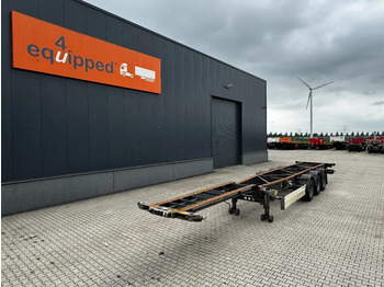 Containerbil/ Veksellad sættevogn SCHMITZ