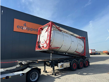 Containerbil/ Veksellad sættevogn VAN HOOL 20'