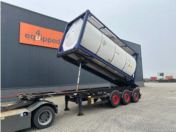 Containerbil/ Veksellad sættevogn VAN HOOL 20'