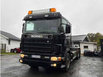 Lastbil kroghejs SCANIA 124G 420