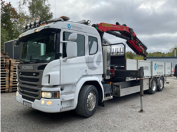 Lastbil med kran SCANIA P 360