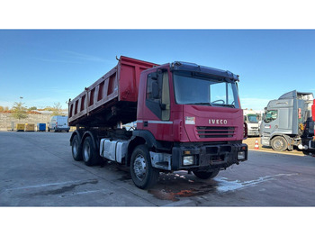 Tipvogn lastbil Iveco Eurotrakker 260 E 34 (POMPE MANUELLE / MANUAL PUMP / LAMES / GRAND PONT / BOITE MANUELLE): billede 2