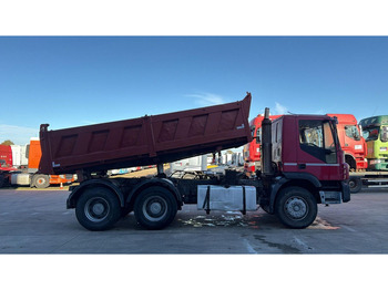 Tipvogn lastbil Iveco Eurotrakker 260 E 34 (POMPE MANUELLE / MANUAL PUMP / LAMES / GRAND PONT / BOITE MANUELLE): billede 3