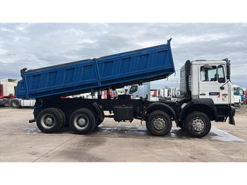 Tipvogn lastbil MAN 35.414 (6 CYLINDER / 8X6 / BIG AXLES / STEEL SUSP. / LAMES / GRAND PONT): billede 3