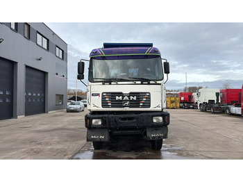Tipvogn lastbil MAN 35.414 (6 CYLINDER / 8X6 / BIG AXLES / STEEL SUSP. / LAMES / GRAND PONT): billede 4